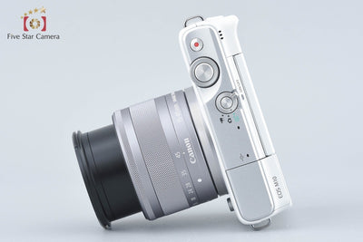 [Used] Canon EOS M10 EF-M 15-45 IS STM Lens Kit White