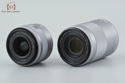 【Used】Canon EOS M100 Double Zoom Lens Kit White