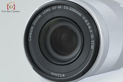 【Used】Canon EOS M100 Double Zoom Lens Kit White