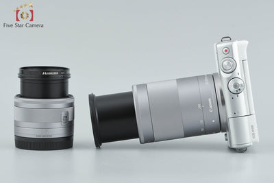 【Used】Canon EOS M100 Double Zoom Lens Kit White