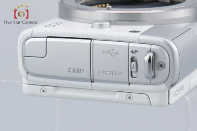 [Used] Canon EOS M100 White Mirrorless Interchangeable Lens Camera
