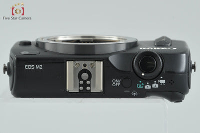 [Used] Canon EOS M2 Black Mirrorless Interchangeable Lens Camera