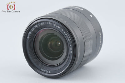 [Used] Canon EOS M3 Black EF-M 18-55mm f/3.5-5.6 IS STM Lens Kit