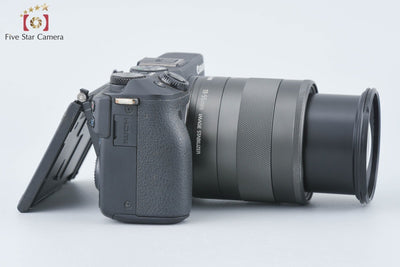 [Used] Canon EOS M3 Black EF-M 18-55mm f/3.5-5.6 IS STM Lens Kit
