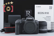 [Used] Canon EOS R10 RF-S 18-45 IS STM Lens Kit with Original Box