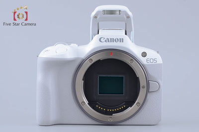 [Used] Canon EOS R50 Double Zoom Kit White, Low Shutter Count, With Original Box