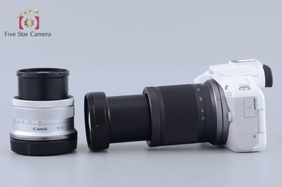 [Used] Canon EOS R50 Double Zoom Kit White, Low Shutter Count, With Original Box