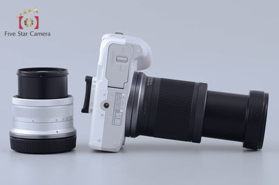 [Used] Canon EOS R50 Double Zoom Kit White, Low Shutter Count, With Original Box