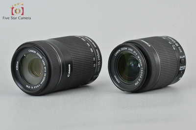 [Used] Canon EOS Rebel T5i Double Zoom Kit International Version