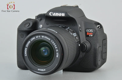 [Used] Canon EOS Rebel T5i Double Zoom Kit International Version