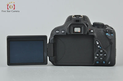 [Used] Canon EOS Rebel T5i Double Zoom Kit International Version