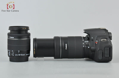 [Used] Canon EOS Rebel T5i Double Zoom Kit International Version