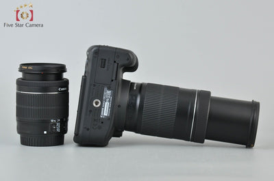 [Used] Canon EOS Rebel T5i Double Zoom Kit International Version