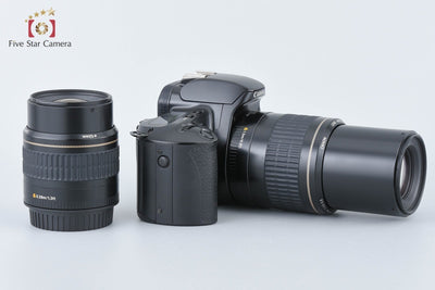 [Used] Canon EOS REBEL XS + EF 35-80mm f/4-5.6 USM + EF 80-200mm f/4.5-5.6 USM