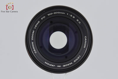 【中古】Canon キヤノン FD 100-200mm f/5.6 S.C.