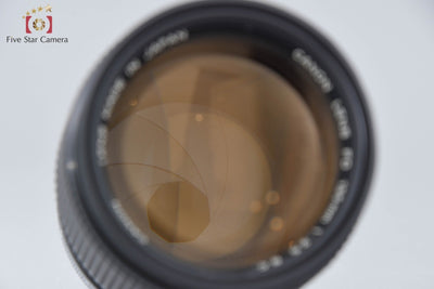 Used: Canon FD 135mm f/2.5 S.C.