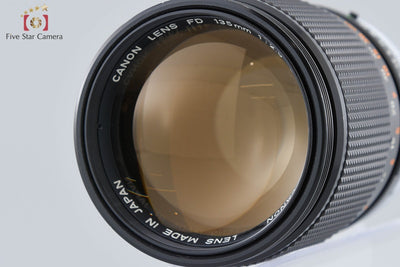 Used: Canon FD 135mm f/2.5 S.C.