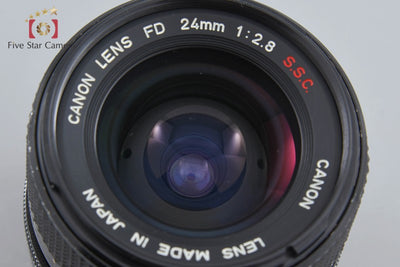 [Used] Canon FD 24mm f/2.8 S.S.C.