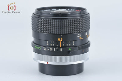 [Used] Canon FD 24mm f/2.8 S.S.C.