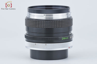 【Used】Canon FD 28mm f/3.5