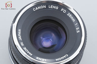 【Used】Canon FD 28mm f/3.5