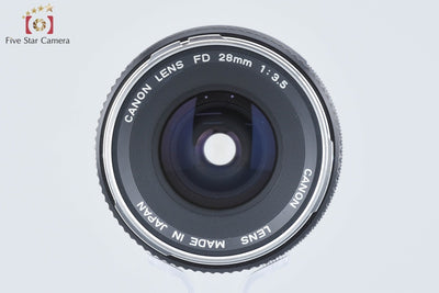 【Used】Canon FD 28mm f/3.5