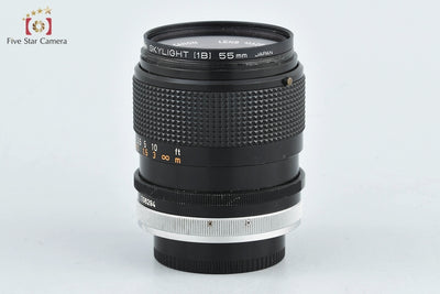 [Used] Canon FD 35mm f/2 S.S.C.