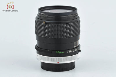 [Used] Canon FD 35mm f/2 S.S.C.