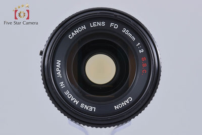 [Used] Canon FD 35mm f/2 S.S.C.