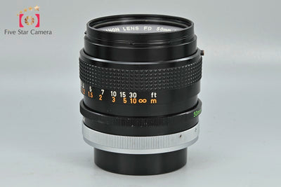 [Used] Canon FD 50mm f/1.4 S.S.C