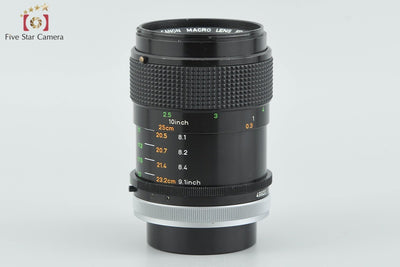 【中古】Canon キヤノン FD 50mm f/3.5 S.S.C. MACRO