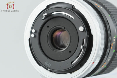 【中古】Canon キヤノン FD 50mm f/3.5 S.S.C. MACRO