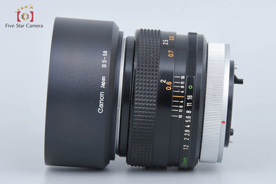 [Used] Canon FD 55mm f/1.2