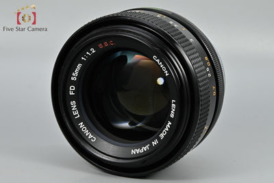 Canon キヤノン FD 55mm f/1.2 S.S.C.