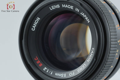 【Used】Canon FD 55mm f/1.2 S.S.C.