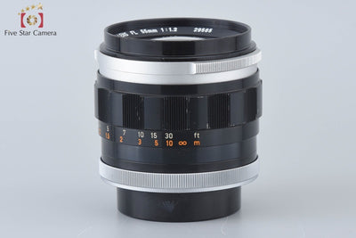 [Used] Canon FL 55mm f/1.2 Overhauled Sept. 2025