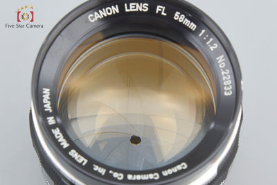 [Used] Canon FL 58mm f/1.2