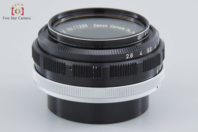 【Used】Canon FLP 38mm f/2.8 Lens for PELLIX