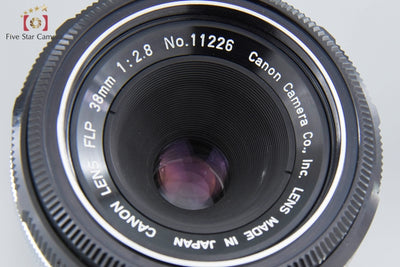 【Used】Canon FLP 38mm f/2.8 Lens for PELLIX