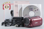 [Used] Canon iVIS HF M51 Red Camcorder with Original Box