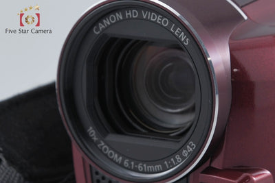 [Used] Canon iVIS HF M51 Red Camcorder with Original Box