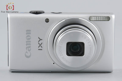 [Used] Canon IXY 100F Silver Compact Digital Camera with Original Box