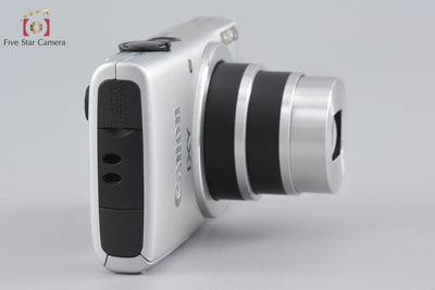 [Used] Canon IXY 100F Silver Compact Digital Camera with Original Box