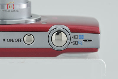 [Used] Canon IXY 120 Red Compact Digital Camera with Original Box