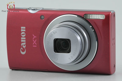 [Used] Canon IXY 120 Red Compact Digital Camera with Original Box