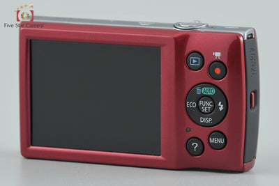 [Used] Canon IXY 120 Red Compact Digital Camera with Original Box