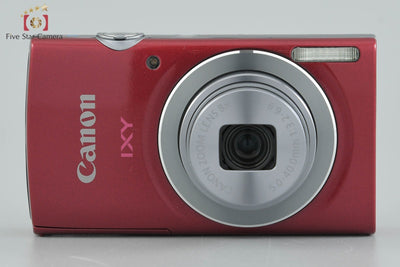 [Used] Canon IXY 120 Red Compact Digital Camera with Original Box