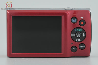 [Used] Canon IXY 120 Red Compact Digital Camera with Original Box