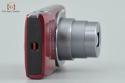 [Used] Canon IXY 120 Red Compact Digital Camera with Original Box