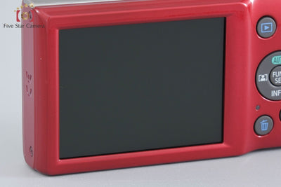 Used: Canon IXY 180 Red Compact Digital Camera